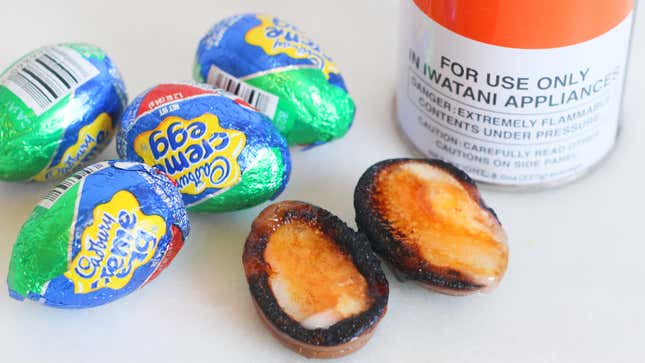 Image for article titled You Should Set a Cadbury Egg on Fire