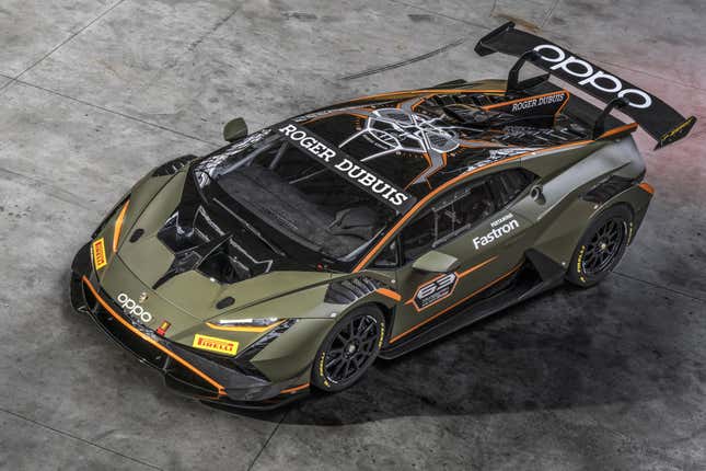 Image for article titled Lamborghini Just Made Its Lamborghini-Only Racing Series Faster