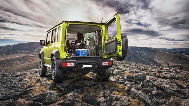 Image for article titled The Suzuki Jimny 5-Door Is the Smallest, Big SUV Around