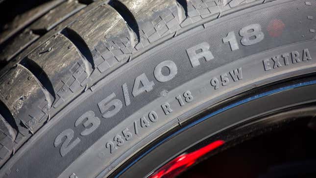 Image for article titled What the Codes on Your Car’s Tires Are Telling You