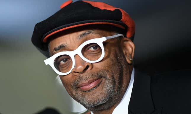 Spike Lee arrives for the 2nd Annual Academy Museum Gala at the Academy Museum of Motion Pictures in Los Angeles on October 15, 2022.