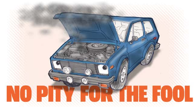 Image for article titled You Get No Sympathy When You Break Down in a Yugo
