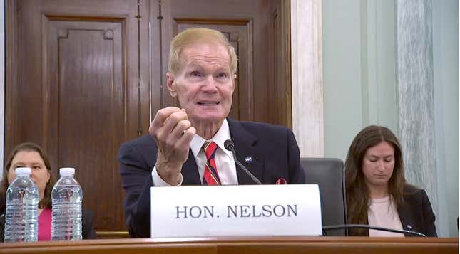El administrador de la NASA, Bill Nelson, durante la audiencia presupuestaria del 16 de mayo.