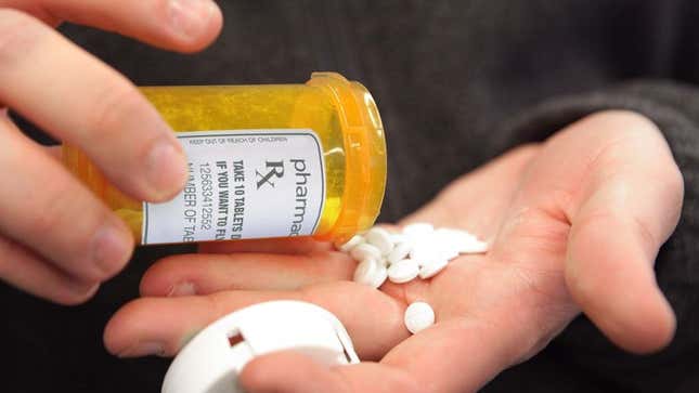 Image for article titled Prescription Bottle Recommends Taking 10 Tablets If You Really Want To Fly
