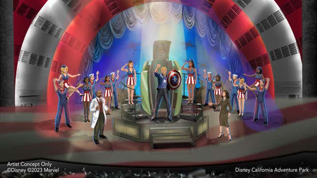Image for article titled Get in Line for Marvel Studios&#39; Rogers: The Musical at Disney Parks