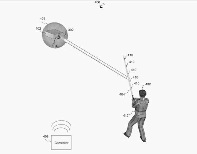Disney lightsaber patent application