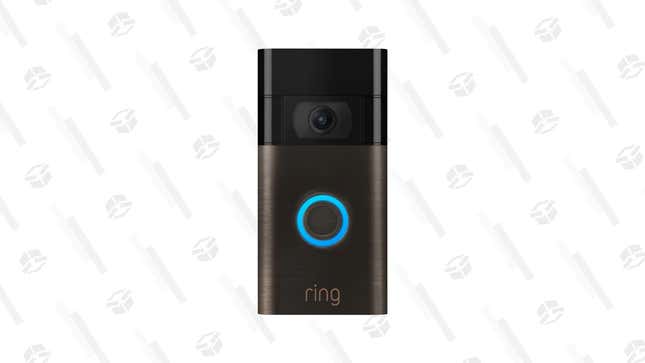 Ring Video Doorbell (Venetian Bronze) | $75 | Best Buy
Ring Video Doorbell (Satin Nickel) | $75 | Best Buy