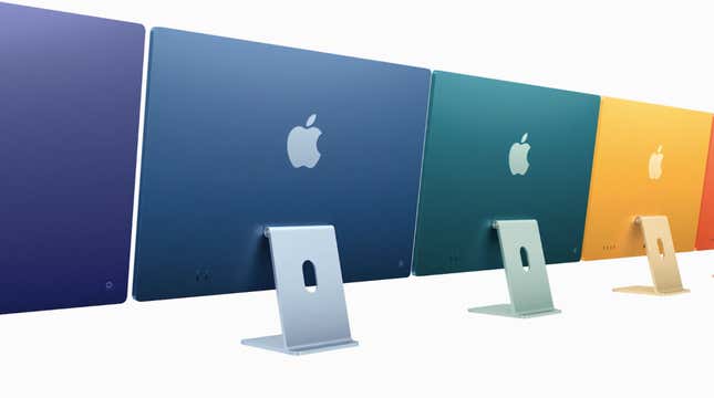 Imagen para el artículo titulado Los nuevos iMac con Procesador M1 lucen potentes, pero sobre todo bonitos