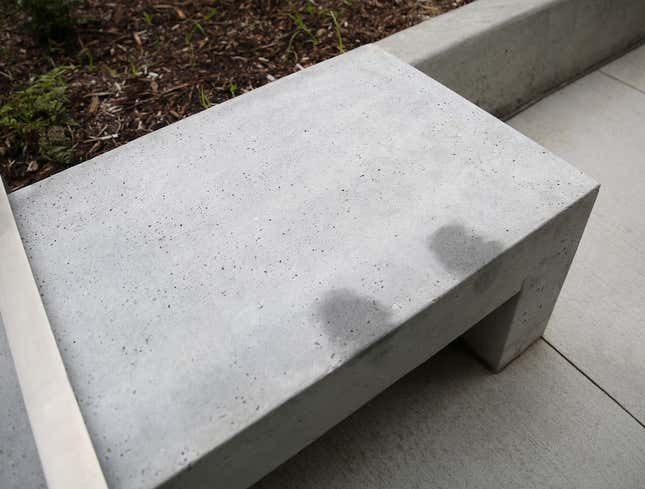 Image for article titled Area Man Marks Territory On Bench With Sweaty Thigh Outline