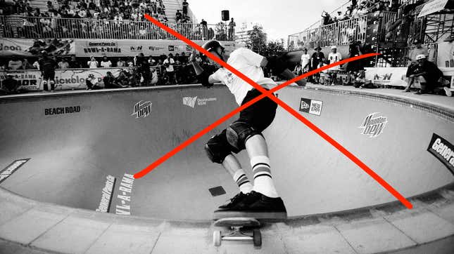 Image for article titled Adult Men Shouldn&#39;t Skateboard