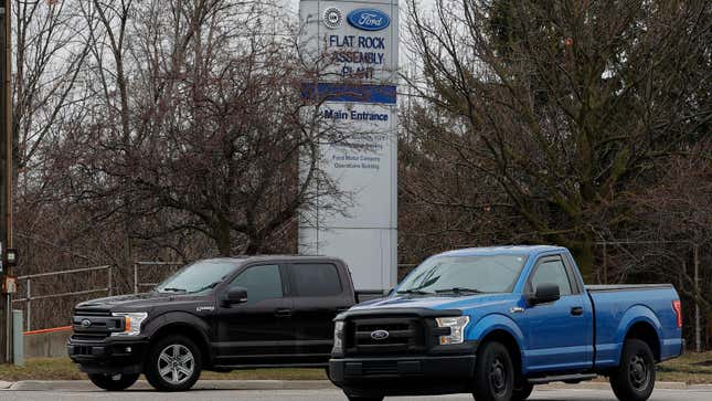 Image for article titled A Storage Tank At A Ford Assembly Plant Leaked A Lot Of Gasoline Into The Sewers Of Flat Rock, Michigan