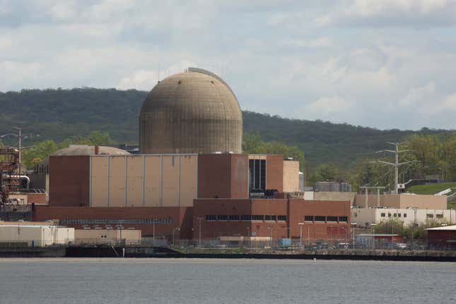 Indian Point nuclear power plant in New York State.