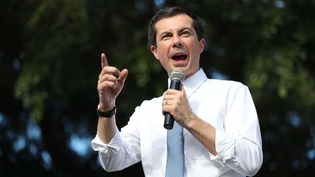 Image for article titled Iowa Dems Project Mayor Pete Won the Caucus, Results Still a Big Mess