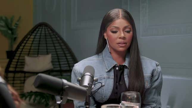 Ashanti sits down for an interview with Angie Martinez for the ‘IRL’ podcast.