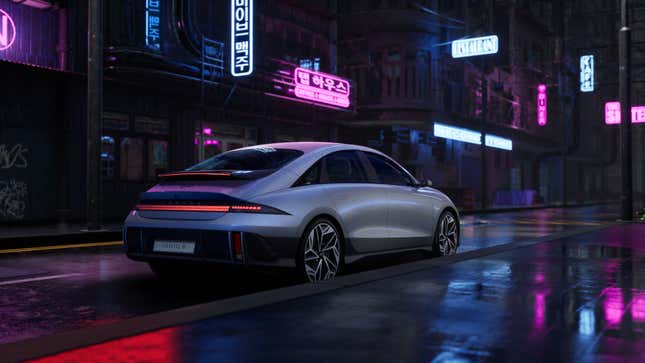 Imagen para el artículo titulado Hyundai presenta el Ioniq 6, su coche eléctrico más atractivo