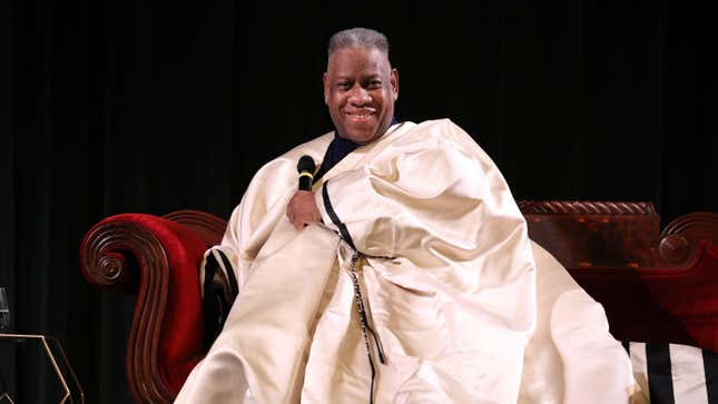 Andre Leon Talley speaks during ‘The Gospel According to Andre’ Q&amp;A during the 21st SCAD Savannah Film Festival on November 2, 2018 in Savannah, Georgia.