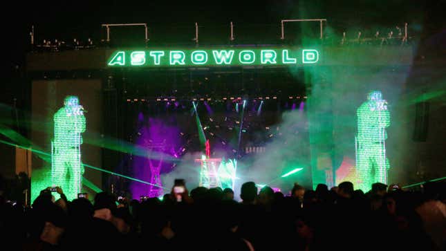 Travis Scott performs in concert during his second annual Astroworld Festival on November 9, 2019 in Houston, Texas.