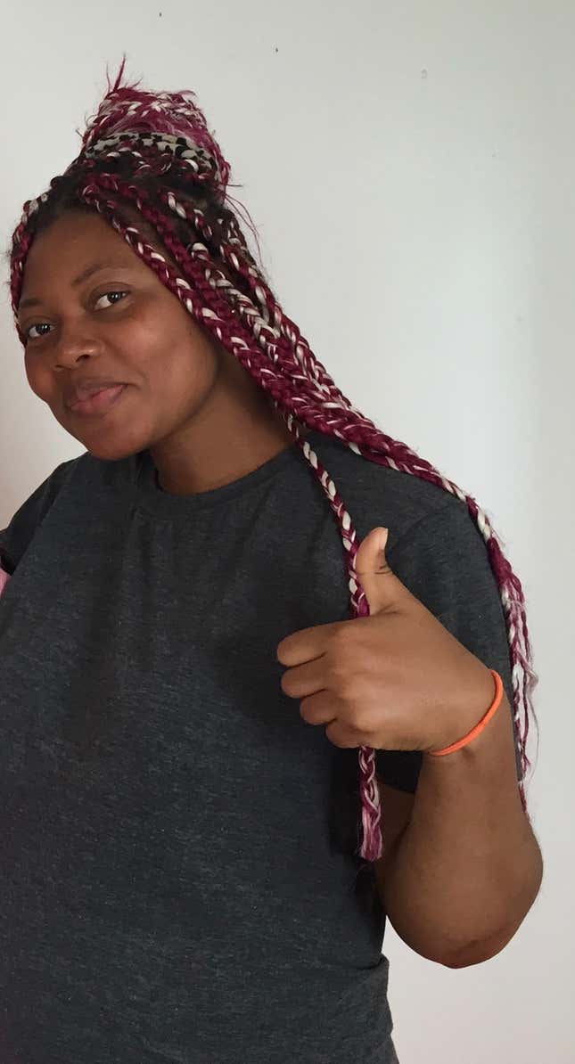 Ameile Djuikea Tanefo walked from Cameroon to Greece.