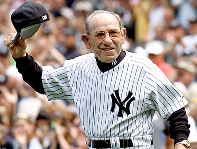 Image for article titled Yogi Berra On Final Game At Yankee Stadium: ‘Where Am I?’