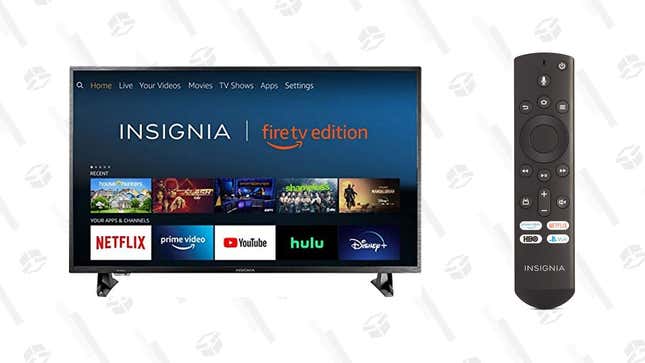 Insignia 32-inch Smart HD TV (Fire TV Edition) | $100 | Amazon