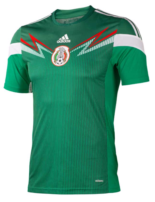 Mexico World Cup soccer jersey