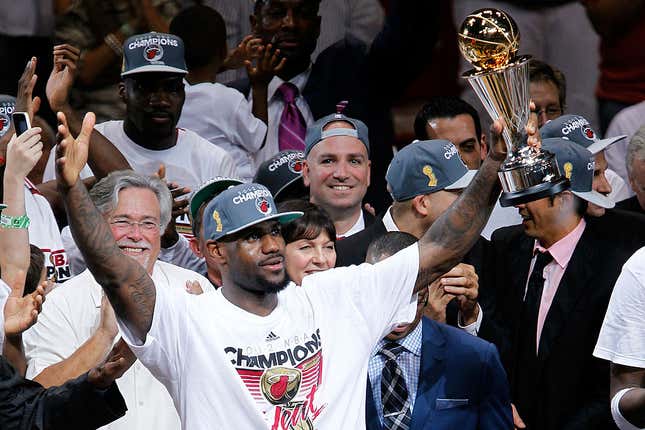 Image for article titled The Evolution of LeBron James