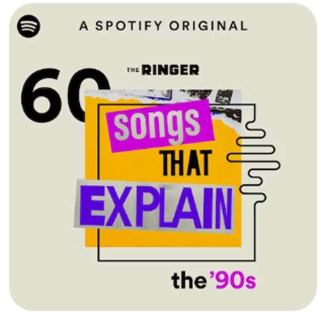 60 Songs That Explain the 90s logo 