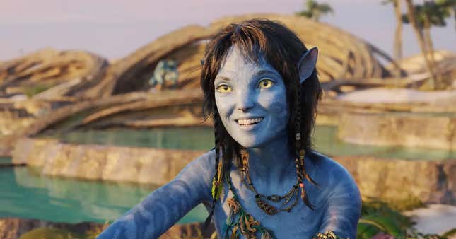 Kiri, a Na'vi teen, in Avatar: The Way of Water