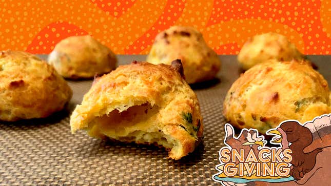 Sweet Potato Gougeres