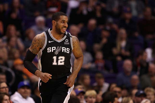 Image for article titled Brooklyn Nets Prepare for Inevitable Battle With Los Angeles Lakers by Acquiring Final Infinity Stone, LaMarcus Aldridge