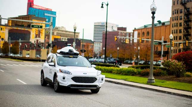 Image for article titled Argo AI Gives Its Ford Escape Hybrid A Big Autonomous Update