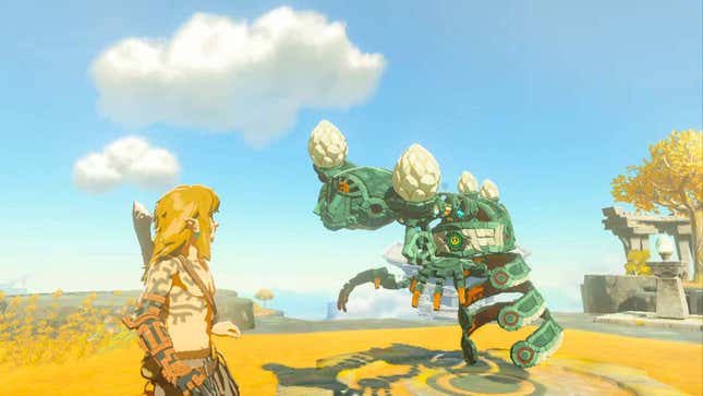Link talks to a construct.
