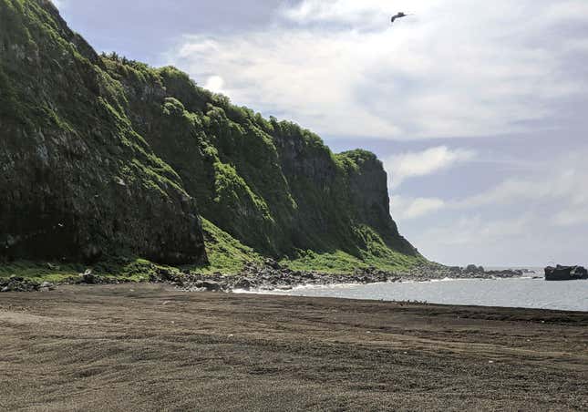 A view of the island in 2019.