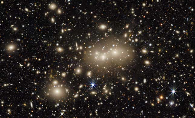 The galaxy cluster Abell 3158.