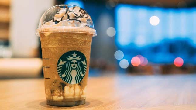 Starbucks handcrafted frappuccino