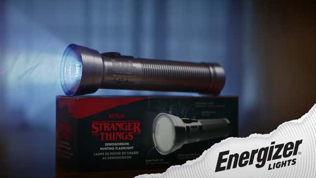 Stranger Things '80s replica flashlight