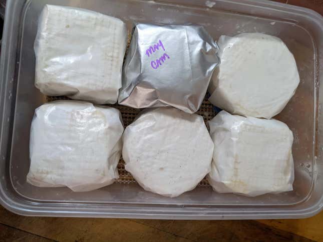 Image for article titled Cheese Wrapping Is an Essential Part of Cheesemaking
