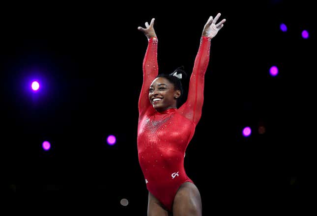 Image for article titled Simone Biles Is Your 2021 Time Athlete of the Year