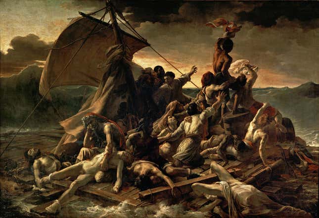 The Raft of the Medusa by Gericault