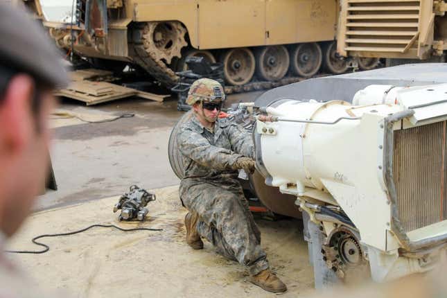 Image for article titled Why the American Tanks Going to Ukraine Run on Gasoline