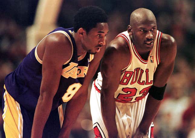 Image for article titled Michael Jordan Is the Perfect Choice to Present Kobe Bryant at His Hall of Fame Enshrinement Ceremony