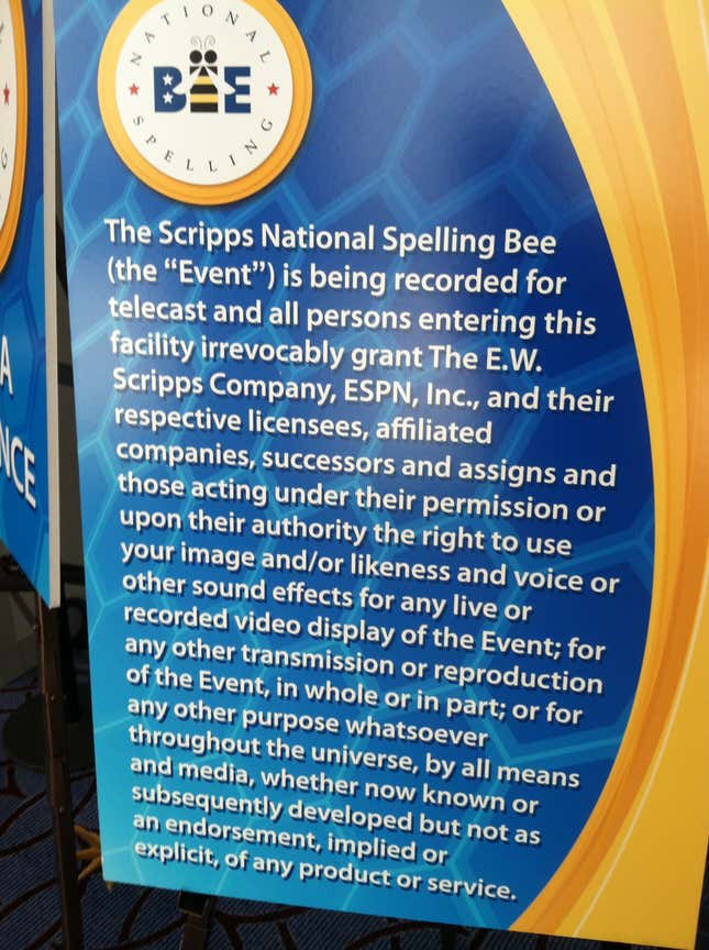 Image for article titled Is The Scripps National Spelling Bee Evil?