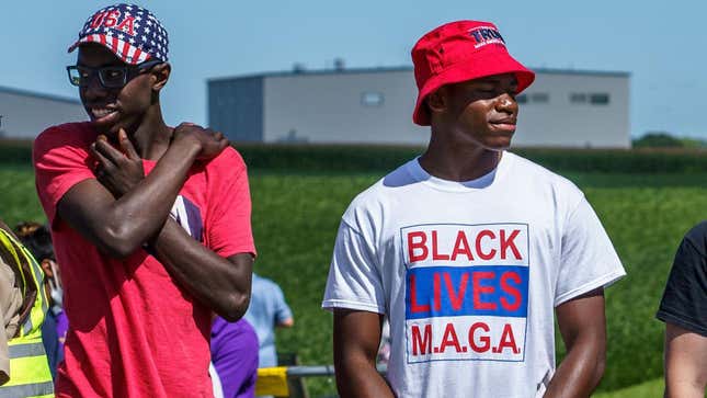 Image for article titled The Myth of the Black Male Trump Supporter