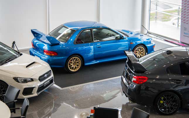 Image for article titled The Subaru Impreza 22B Was An Insane Monster That Could Never Happen Today