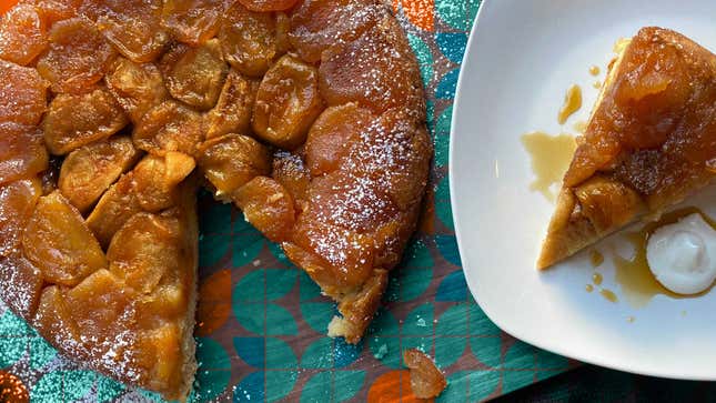 Image for article titled Celebrate Pi Day with a Buttermilk Biscuit Tarte Tatin