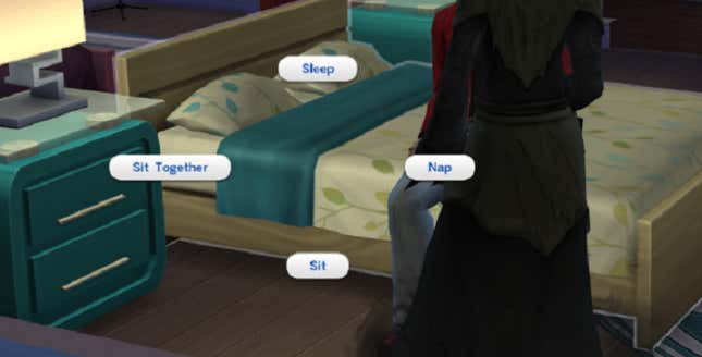 Obrázek pro článek s názvem Mé snahy svádět ponuré reaper v The Sims 4