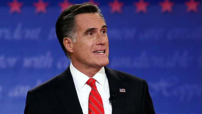 Image for article titled Romney Tells Heartbreaking Lie About Single Mother Of 4 He Never Met