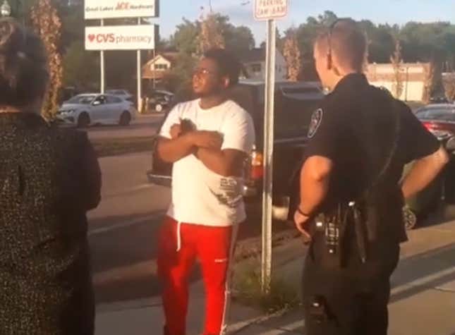 Image for article titled #LookingWhileBlack: Police Stop, Question Black Man for ‘Looking Suspiciously’ at a White Woman