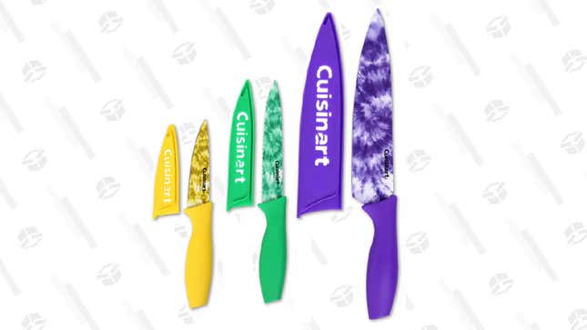 Cuisinart Tie Dye Cutlery Set (6 pc) | $10 | Macy’s