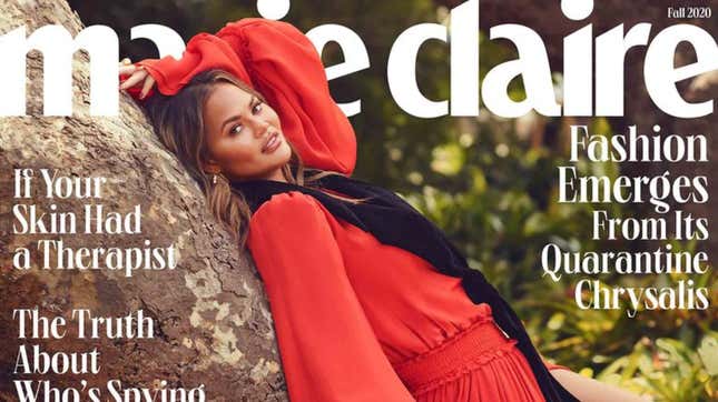 The Writer of This Fluffy Chrissy Teigen Cover Story Just Accepted a Job With... Chrissy Teigen